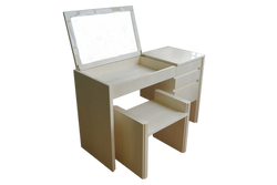 Ebony Vanity With Seat