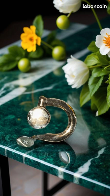 Lot 4 boucles métalliques – Accessoires sac, ceinture, DIY cuir