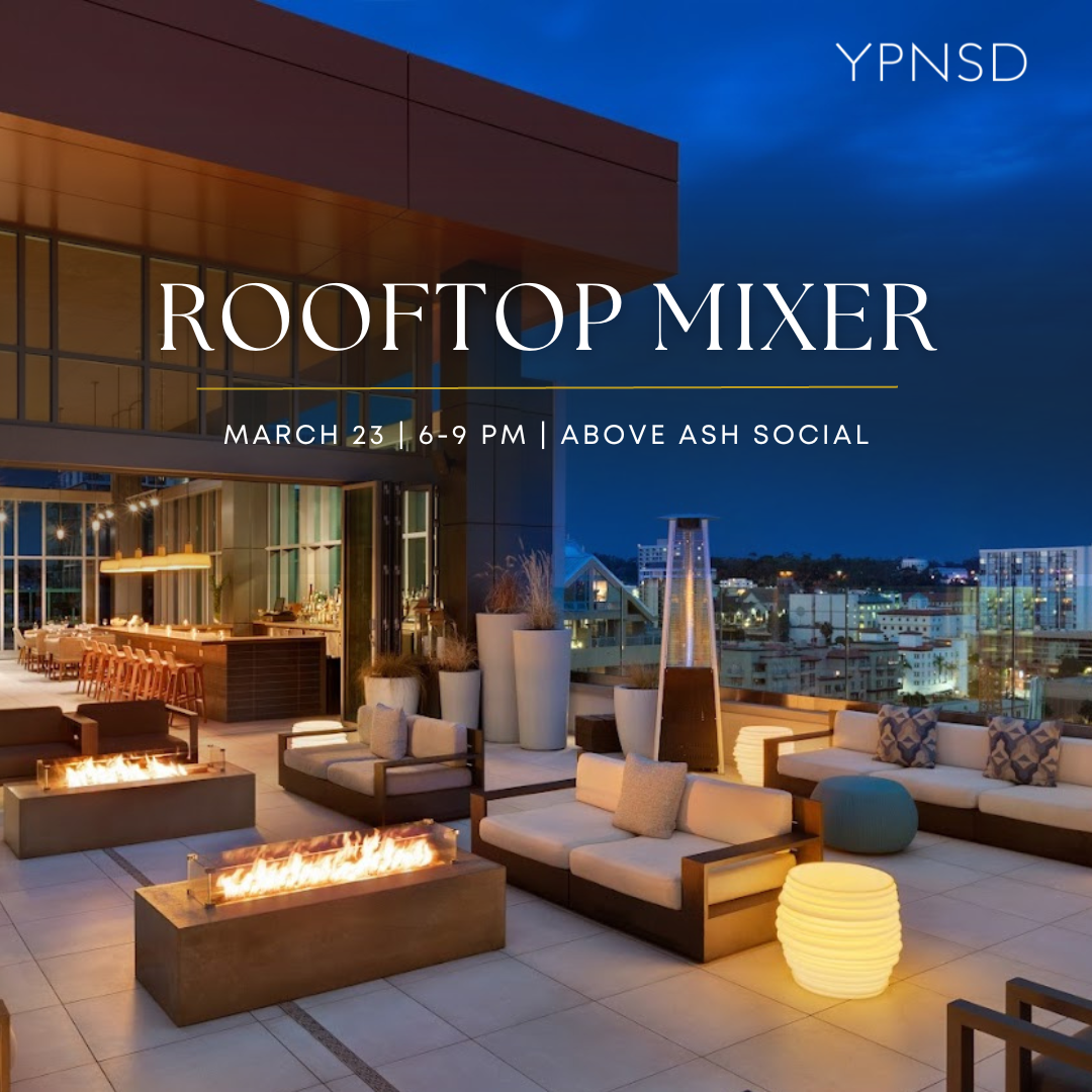 YPNSD Above Ash Social Rooftop Mixer YPNSD