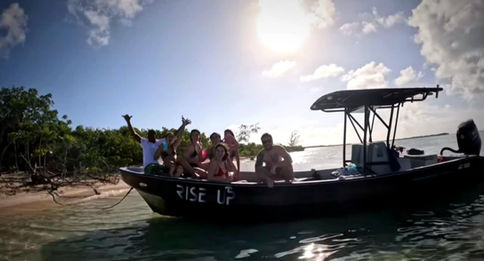 Boat with music, party with your friends