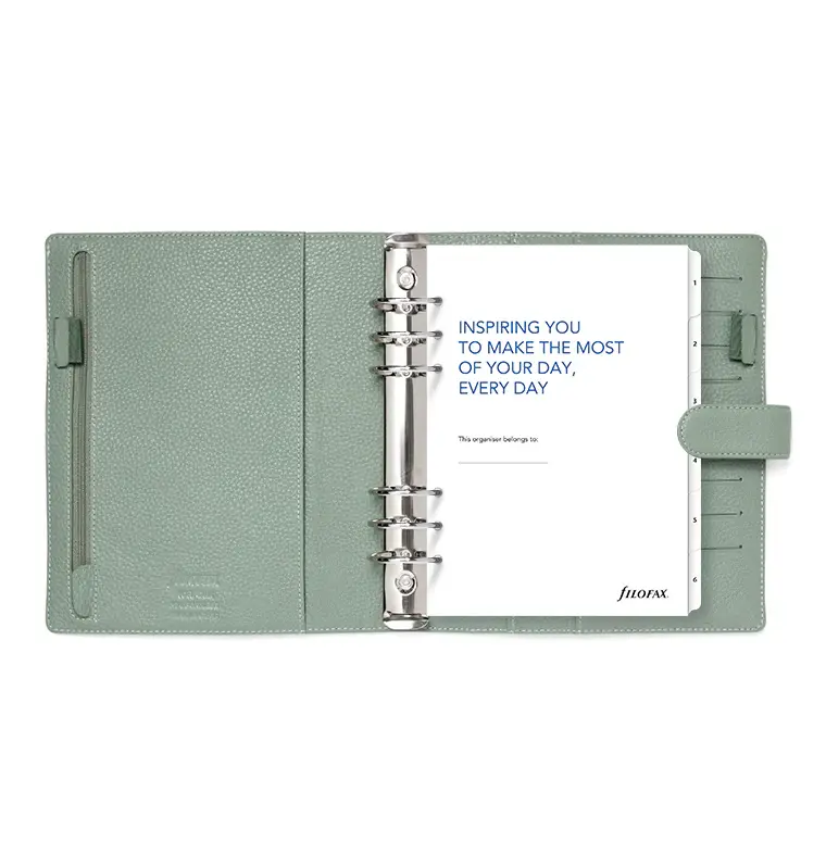 Küçük resim: FİLOFAX Norfolk A5 Boy Organiser Sage