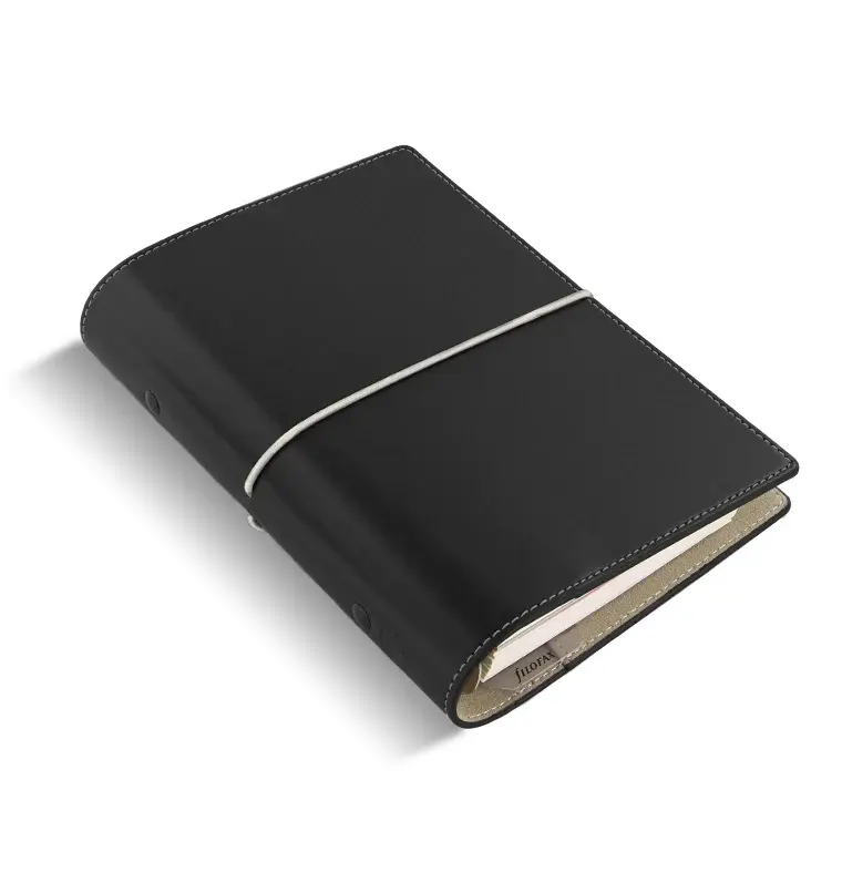 Küçük resim: FİLOFAX Domino Personal Boy Organiser Black