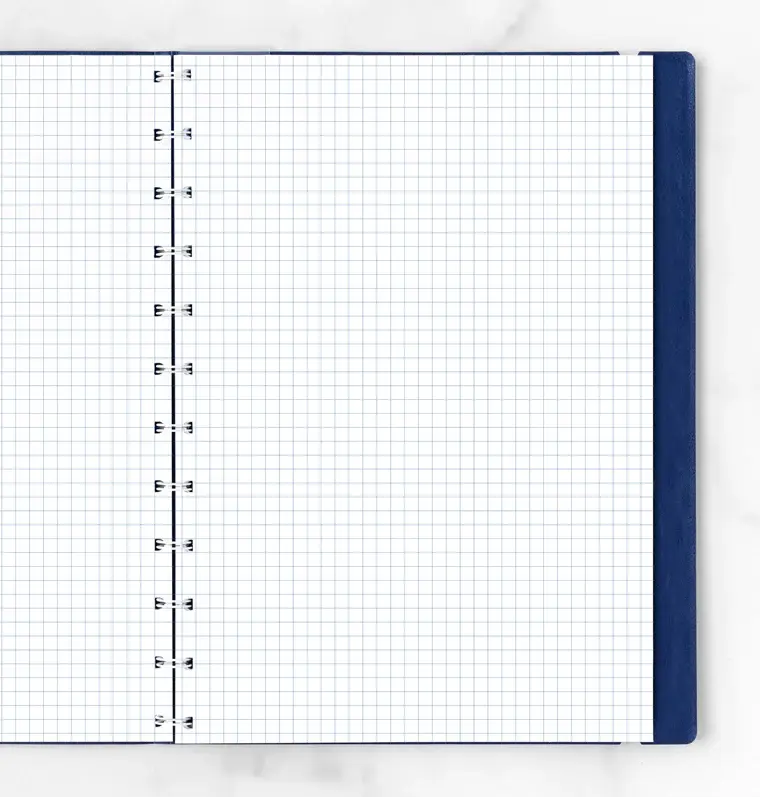 Küçük resim: FİLOFAX NOTEBOOK A4 Boy Kareli Not Kağıdı