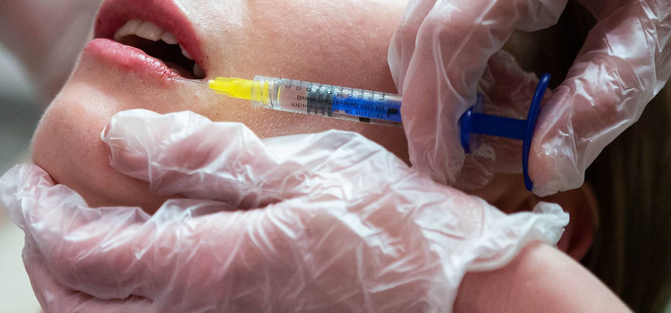 HA dermal filler for facial volume restoration and wrinkle reduction at Essential MedSpa in Dedham, MA.