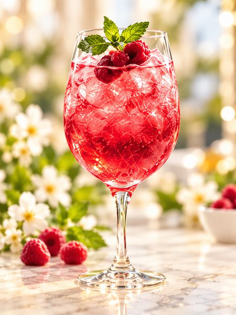 Himbeer Mimosa