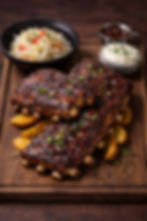BBQ pork spare ribs