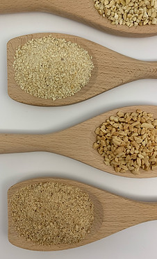 orzechy, miazgi orzechowe, mąki orzechowe