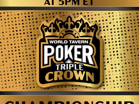  TRIPLE CROWN CHAMPIONSHIP IS THIS SUNDAY!