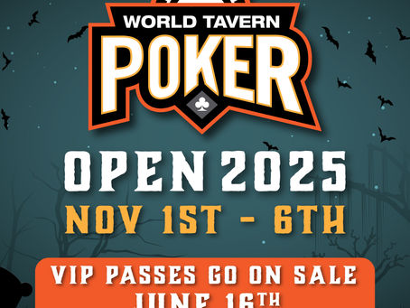 OPEN 2025 VIP Packages ON SALE MONDAY!