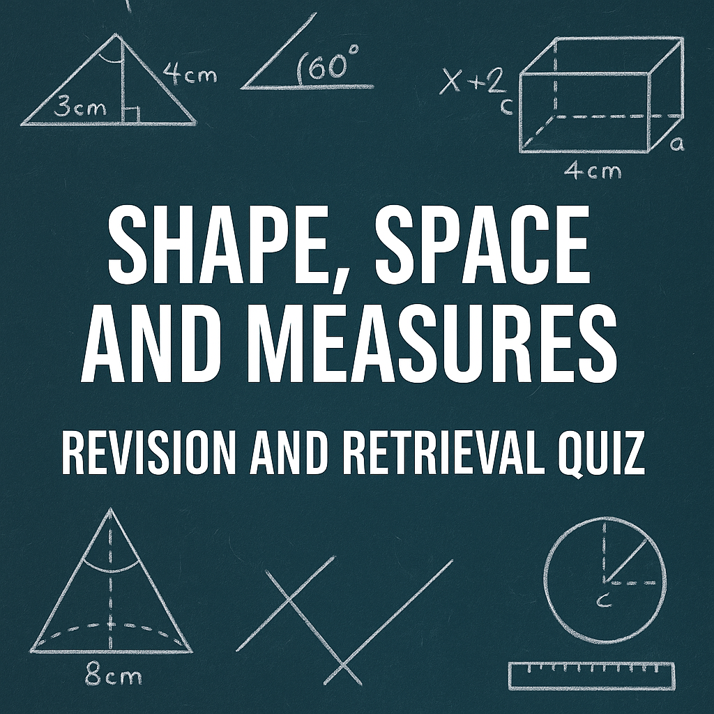 Maths quiz - Space, Shape and Measure