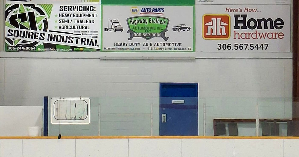 Local Sponsor Davidson Rink