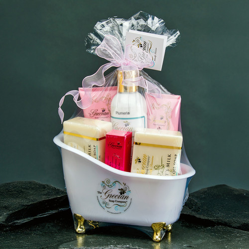 Deluxe Bathtub Gift Set | The Grecian Soap Company