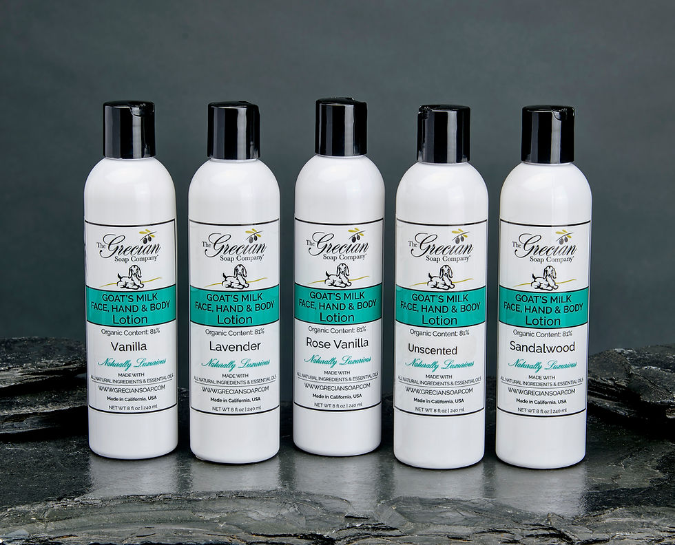 Thumbnail: Organic Clean Beauty Goat's Milk Lotions, 8 oz