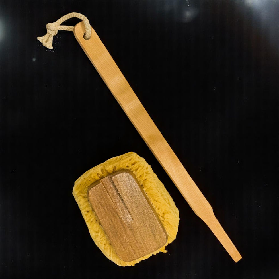 Thumbnail: All Natural Sea Wool Sponge on a Stick