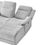 Thumbnail: U8879 Grey Power Push Back Sectional with Speaker