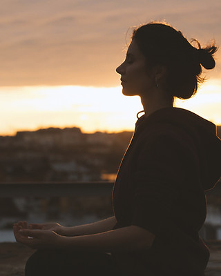 Woman Meditating
