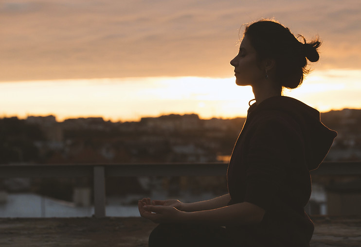 Woman Meditating