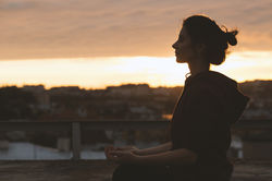 Woman Meditating