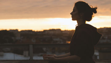 Woman Meditating