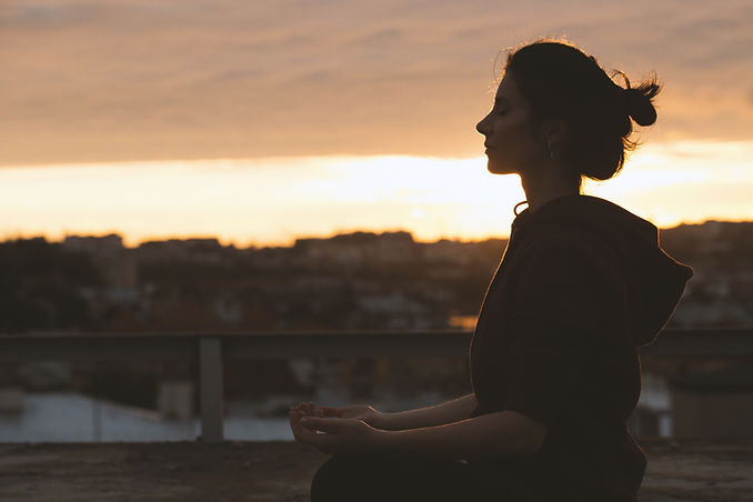 Woman Meditating