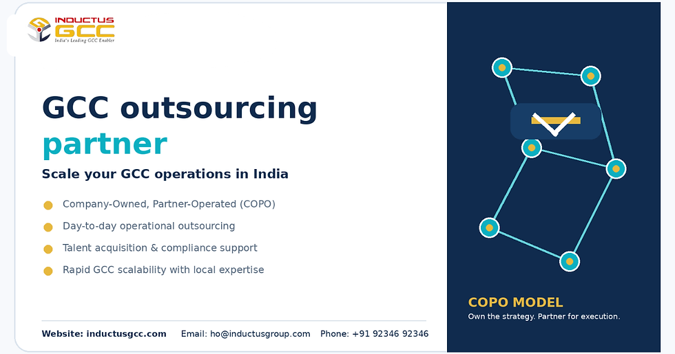 How to Structure a Contract with a GCC Outsourcing Partner in India