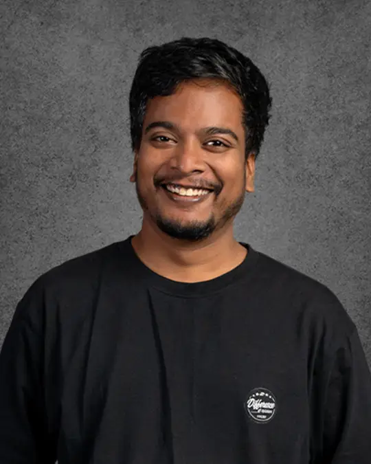 Sai Kumar, a versatile Goa tattoo artist excelling in realism and small tattoos