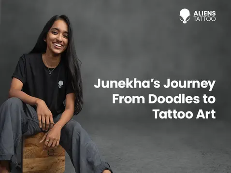 Junekha's Journey from Doodles to Tattoo Artistry