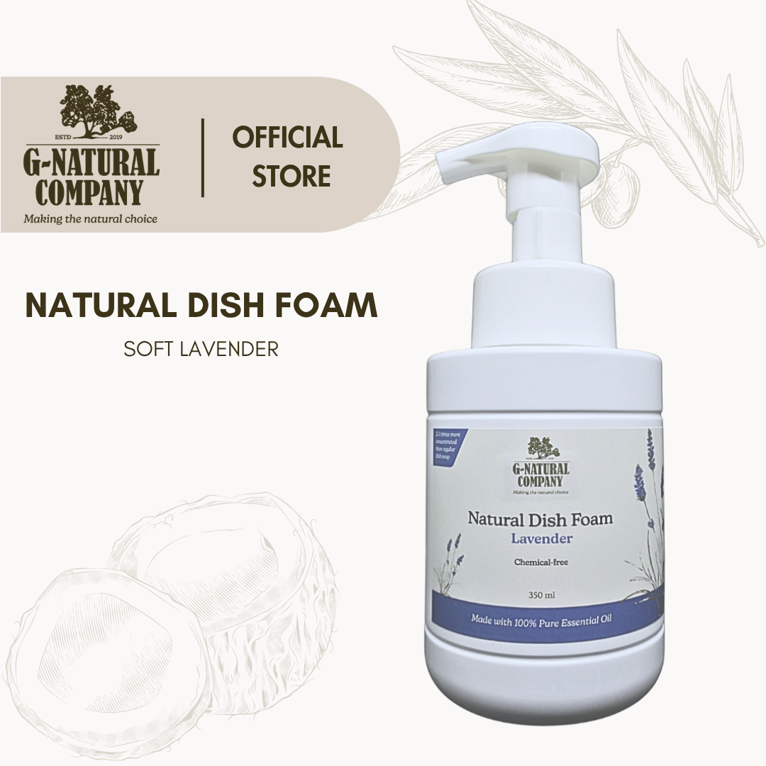 Natural Dish Foam (Lavender)