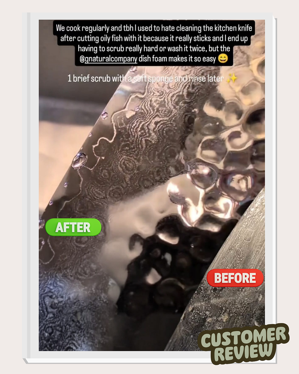 Thumbnail: Natural Dish Foam (Sweet Orange)