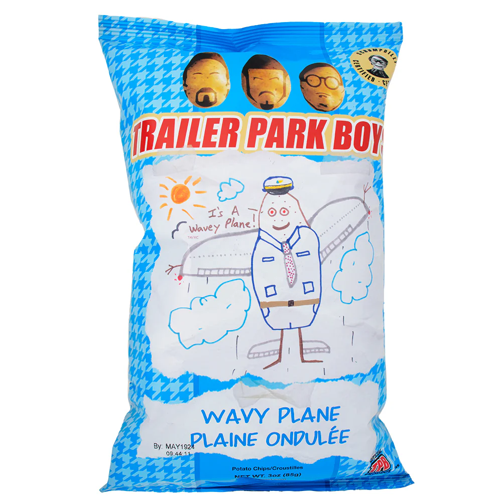 Trailer Park Boys Chips Wavy Plane 99g