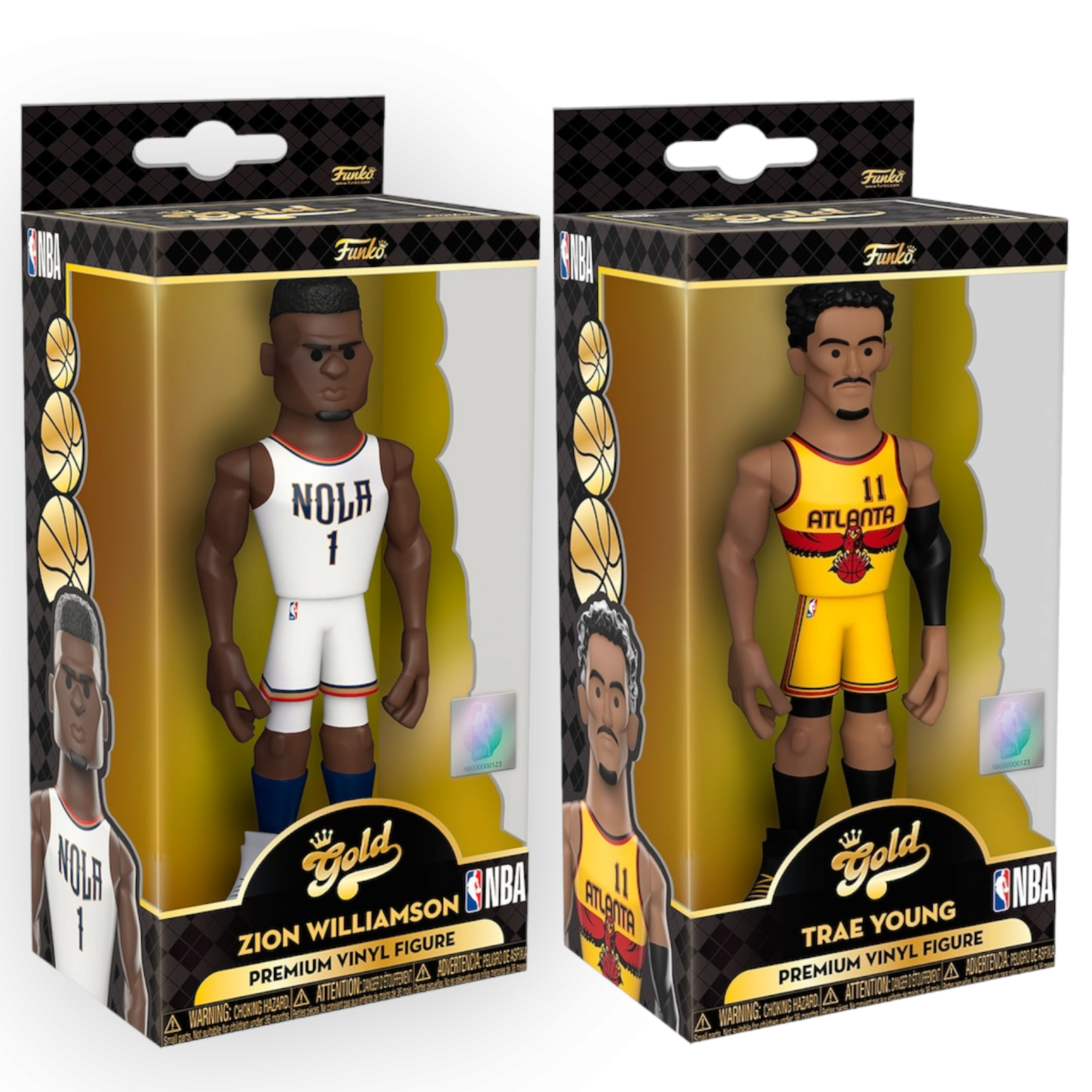 Gold Funko Premium Vinyl Figures