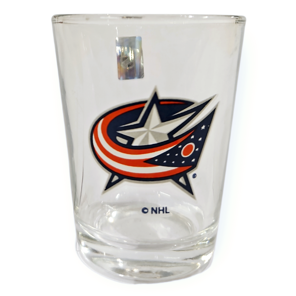 NHL Columbus Blue Jackets Shot Glass 2oz