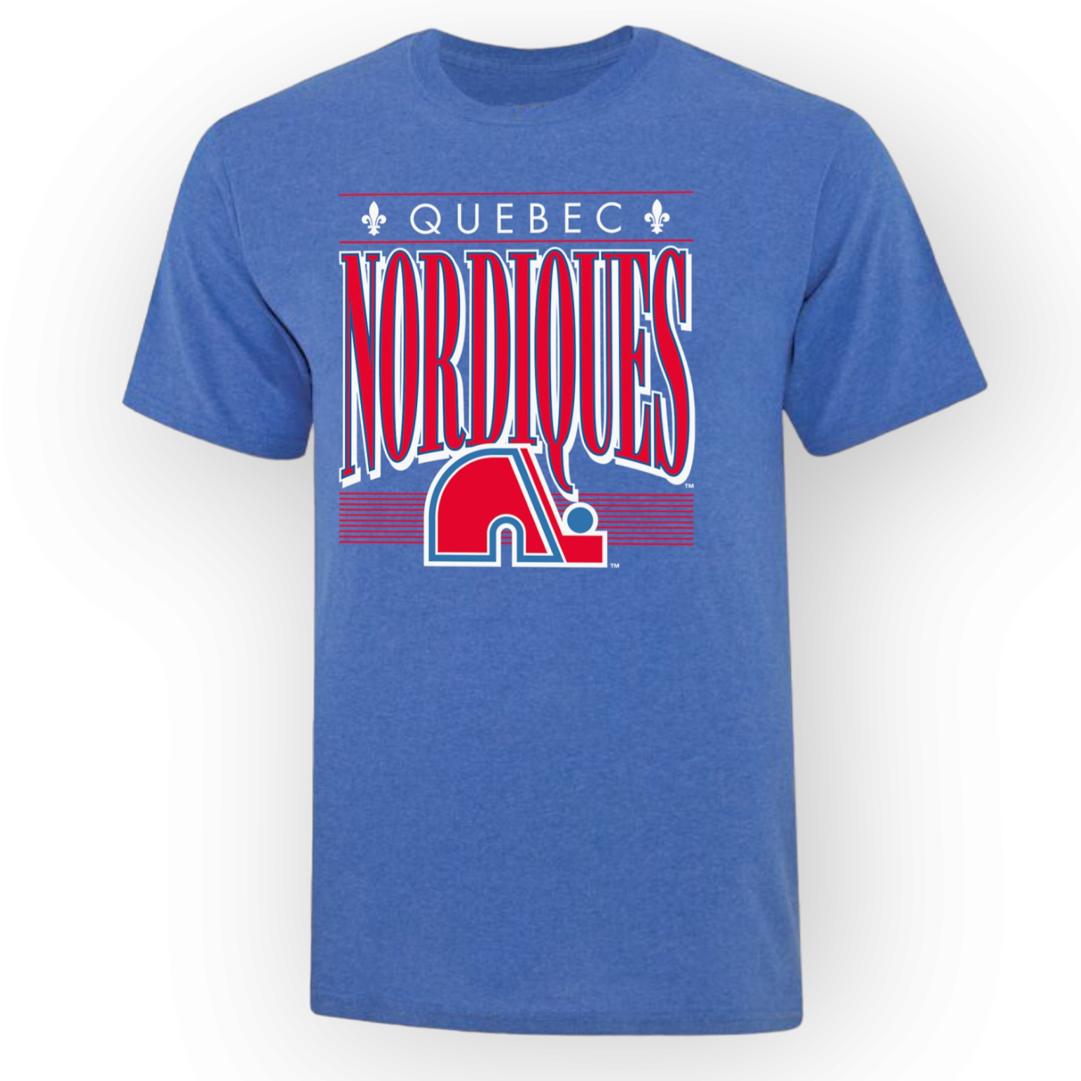 NHL Quebec Nordiques '47 Brand Blue Carter T-Shirt