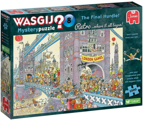 Wasgij? 1000 Piece Mystery Puzzle The Final Hurdle! No. 8