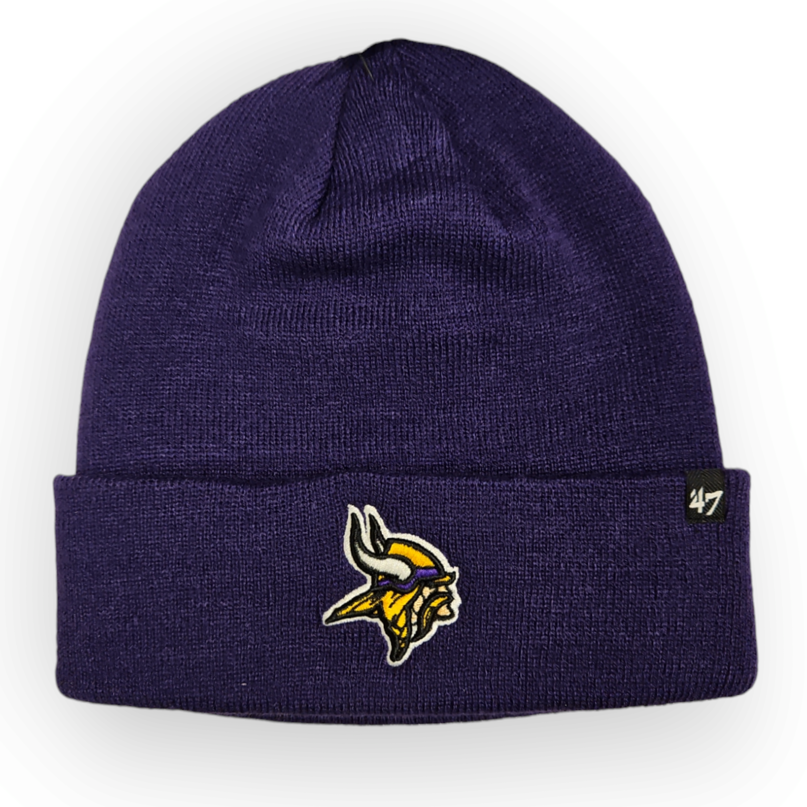 NFL Minnesota Vikings '47 Brand Purple Raised Cuff Beanie