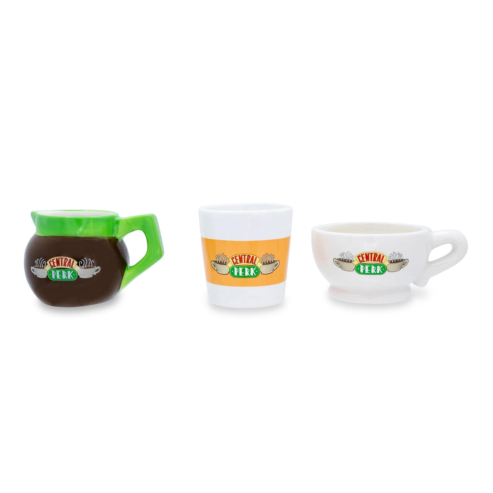 Friends Ceramic Mini Cup Set Of Three (3 Pack)