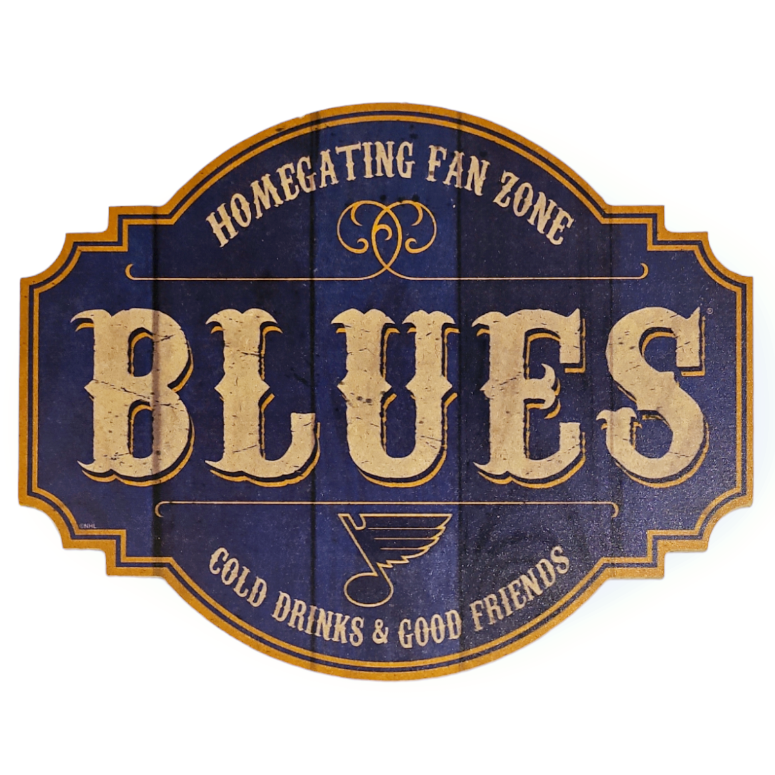 NHL St. Louis Blues 12" Homegating Tavern Sign