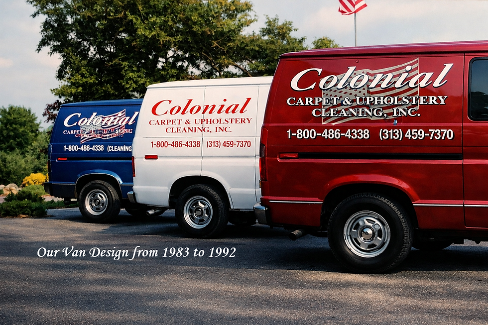Colonial Vans from 1983-1992