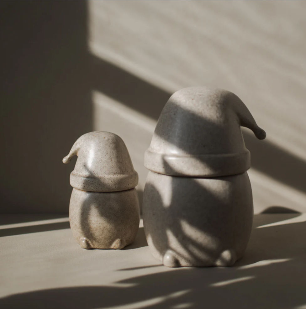 Eating Santa Keramikdose gross