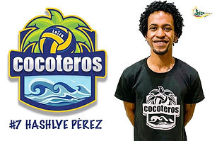Hashlye Pérez - Liga Puertorriqueña de Voleibol Superior - Cocoteros de Loíza 2019 - 2020