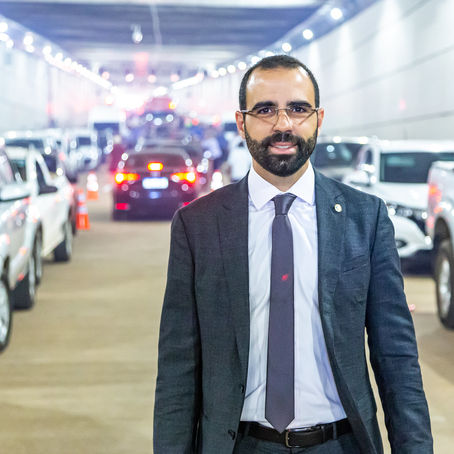 "Uma vitória para todo o DF", diz Manzoni sobre Túnel Rei Pelé em Taguatinga