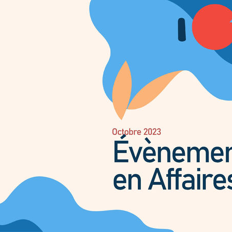 Ressources externes: Évènements d’affaires d’octobre 2023
