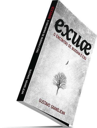 Capa do livro Exuae - O Encontro de Buddha e Exu