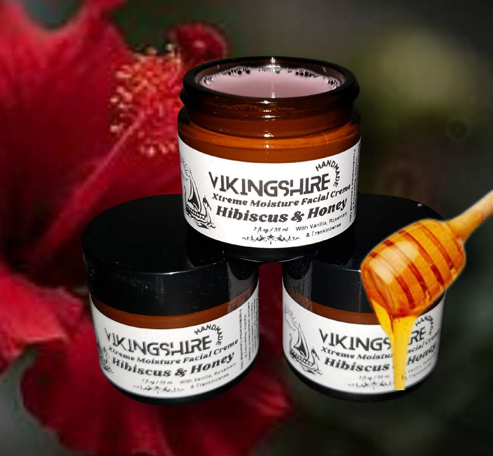 "Hibiscus & Honey" Xtreme Moisture Facial Creme with Jojoba