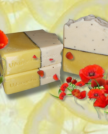 Lemon Poppyseed Goat's Milk Soap