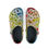 Thumbnail: KLÅOG - EVA Foam Rubber Shoes (CLOG),  Custom White Rainbow Splatter Design 