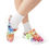 Thumbnail: KLÅOG - EVA Foam Rubber Shoes (CLOG),  Custom Rainbow Watercolor Design 