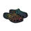 Thumbnail: KLÅOG - EVA Foam Rubber Shoes (CLOG), Custom Black Rainbow Splatter Design  