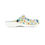 Thumbnail: KLÅOG - EVA Foam Rubber Shoes (CLOG), Custom Tropical Flower Summer Vibe