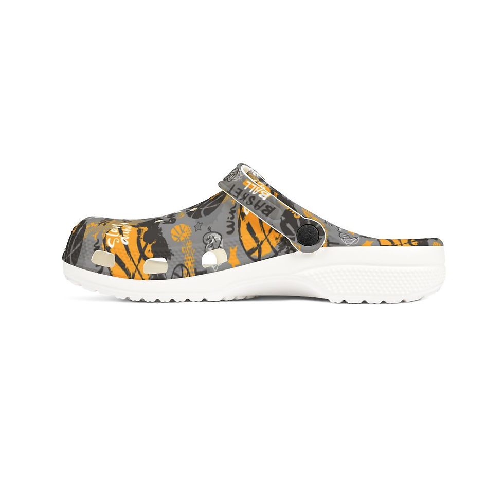 Thumbnail: KLÅOG - EVA Foam Rubber Shoes (CLOG), Custom Love & Basketball